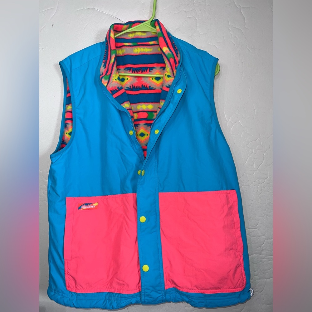 The Reversible Sherpa
Chubbies Vest size L